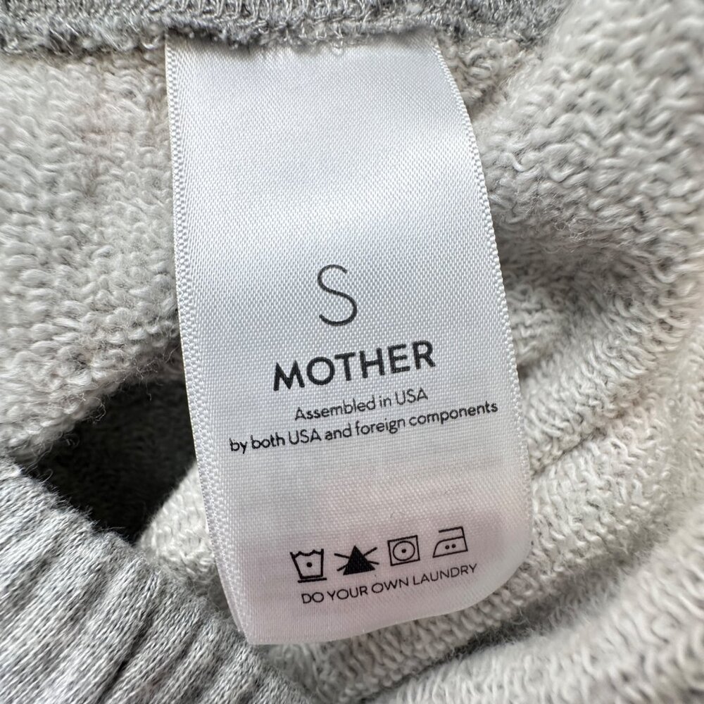 NWT MOTHER DENIM Women's Sz S Move It Bender Ankle Jogger Gray 100% Cotton $158 - Picture 10 of 14